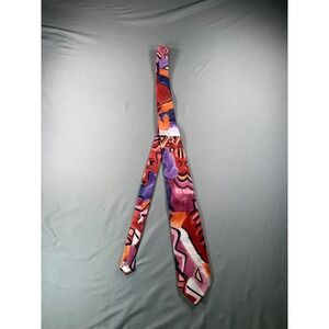 NWOT Antonio Calafatano Milano Silk Tie Abstract Geometric Italian
